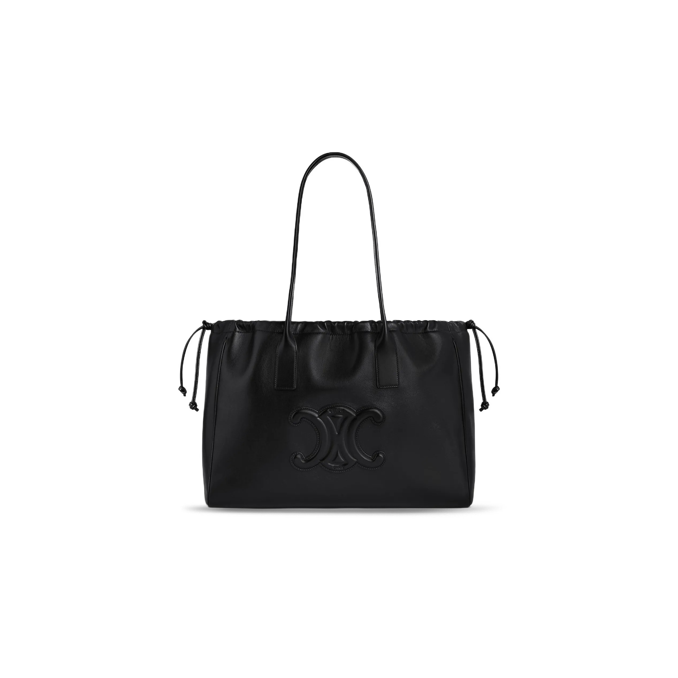 CELINE DRAWSTRING BAG IN CABAS TRIOMPHE SMOOTH COWHIDE 199973DU3.38NO (44*28*18cm)